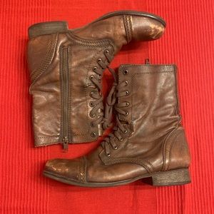 Steve Madden combat boots